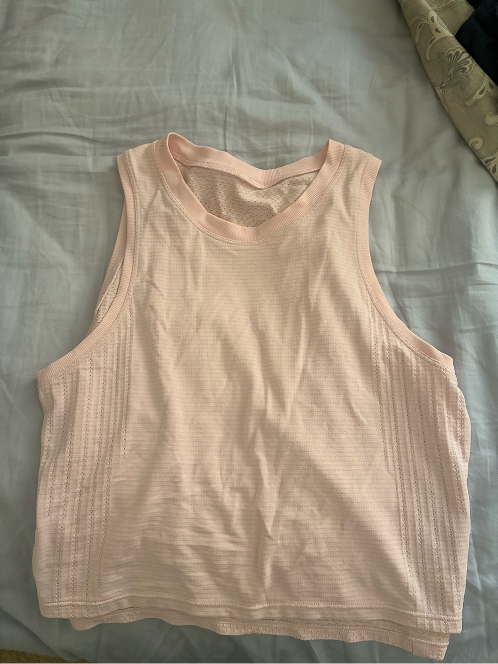 Lululemon Sleeveless Pink/ Peach Athletic Tank Top